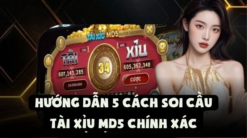 Hướng Dẫn 5 Cách Soi Cầu Tài Xỉu MD5 Chính Xác