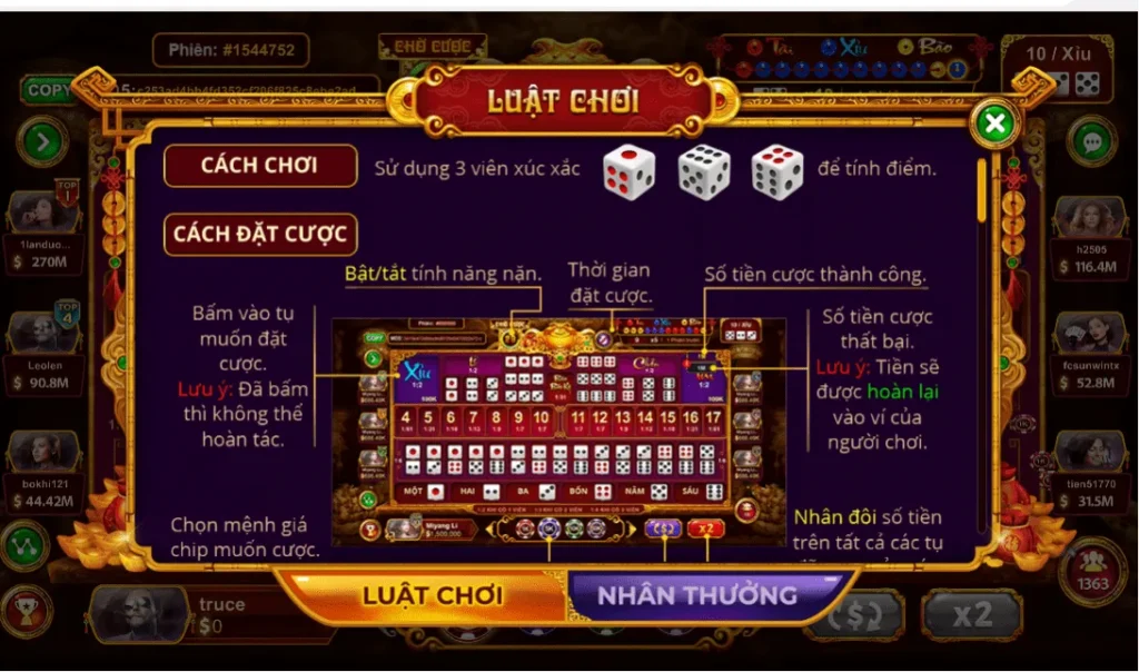 Tìm hiểu về Sicbo MD5 và Sicbo X88 tại cổng game Sunwin